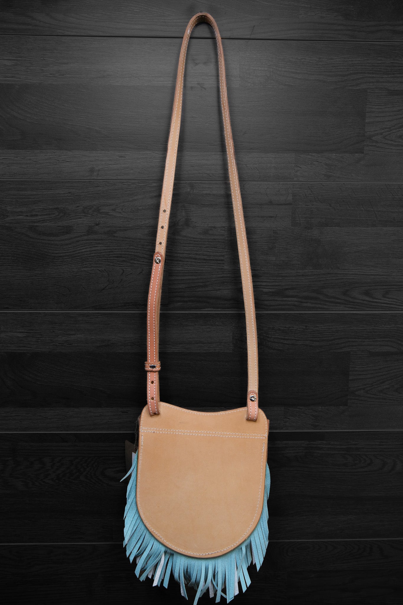 Purse, cross body with fringe