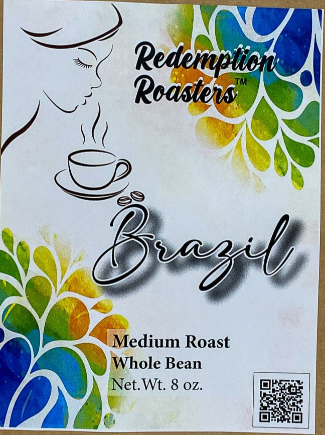 label for Redemption Roasters Medium Roast