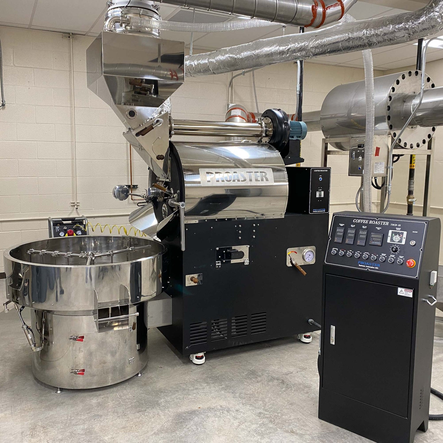 picture of coffee roasting equipment