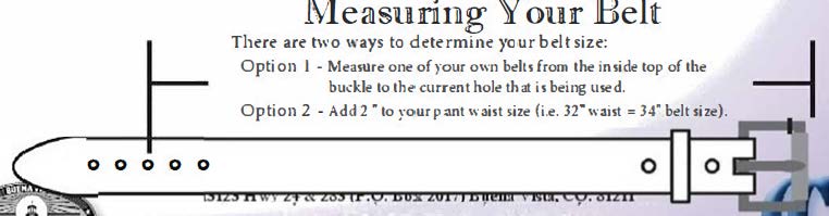 example sizing chart