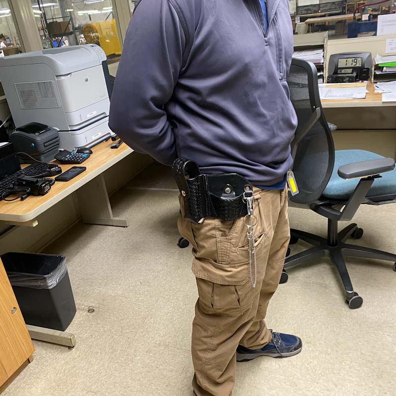 Correctional Officer Gear 3 in 1 holster Colorado Correctional Industries