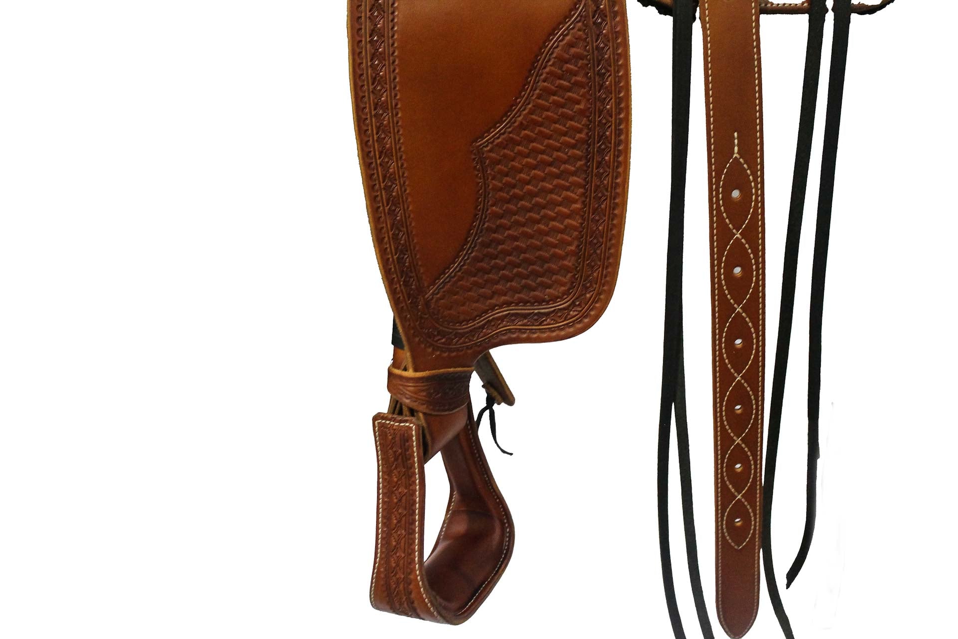 saddle - fender and stirrup