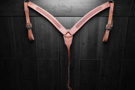 Breastcollar, Working, border tooled