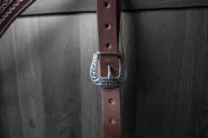 Breastcollar, Working, border tooled