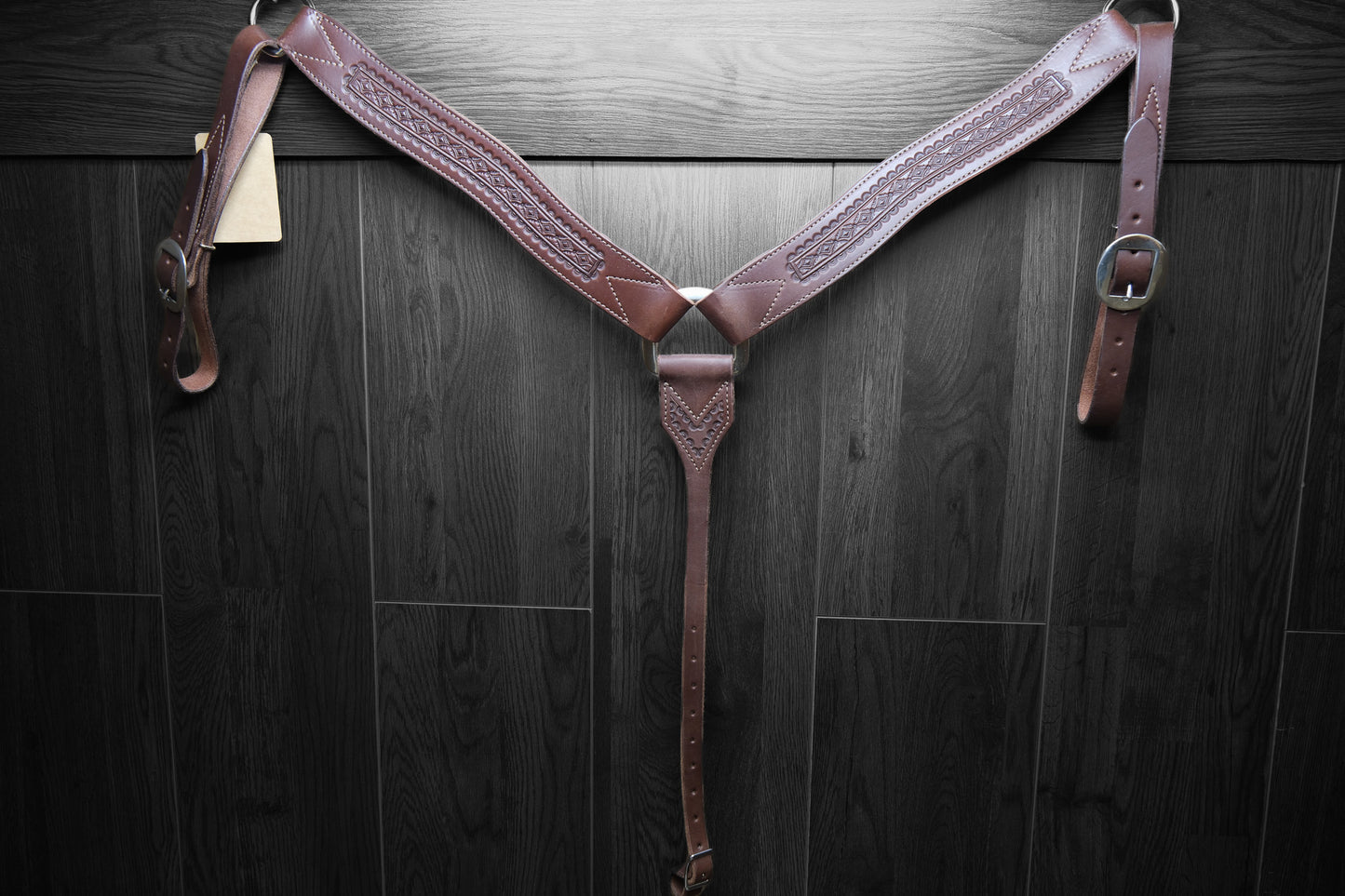 Breastcollar, Working, border tooled