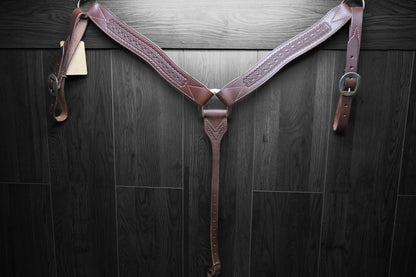 Breastcollar, Working, border tooled