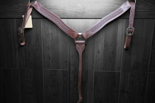 Breastcollar, Working, border tooled