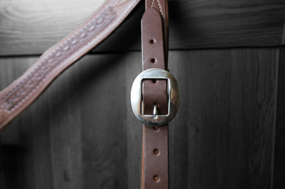 Breastcollar, Working, border tooled