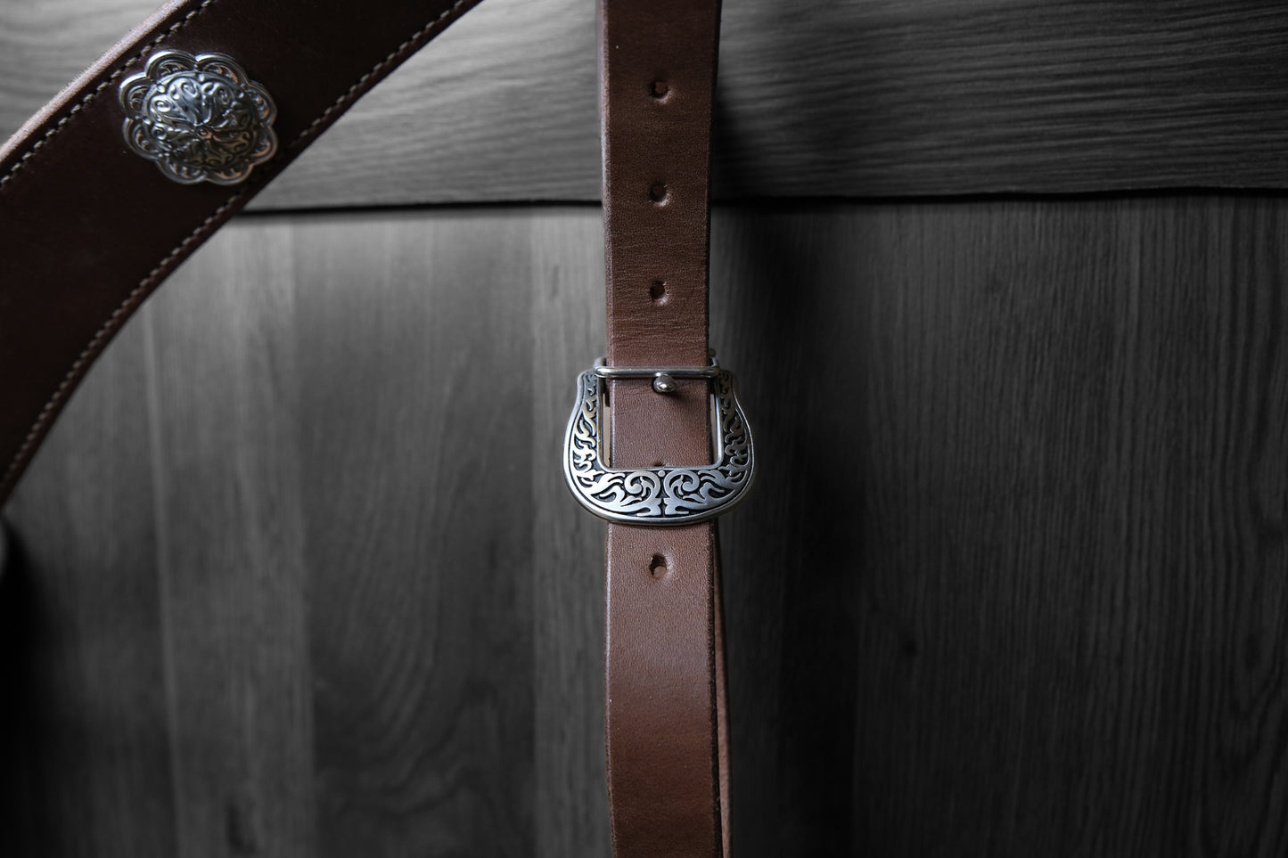 Breastcollar, Working, plain with conchos
