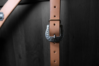 Breastcollar, Working, plain with conchos