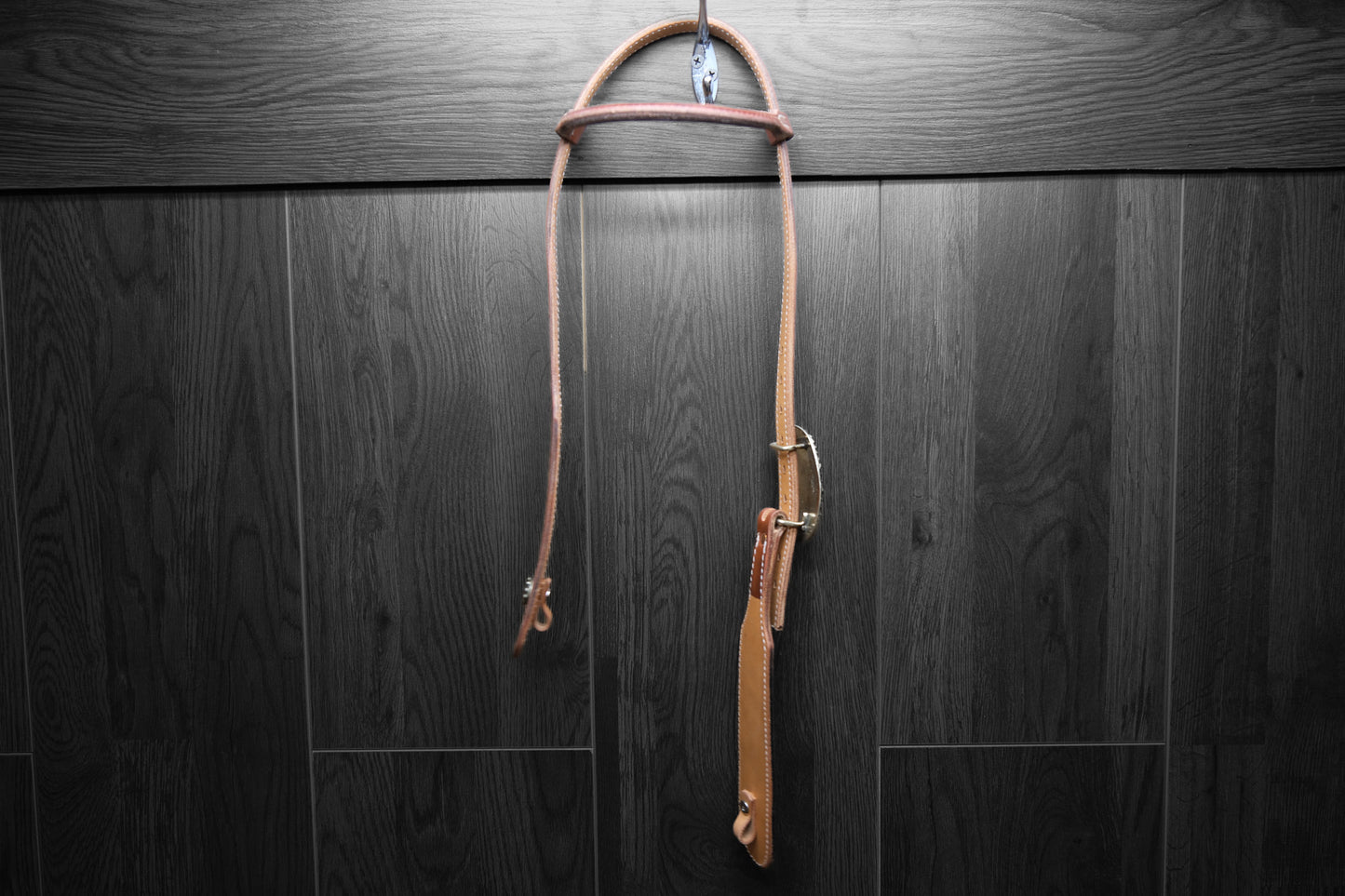 Breastcollar, Pulling Collar and One Ear Headstall, hand tooled and painted