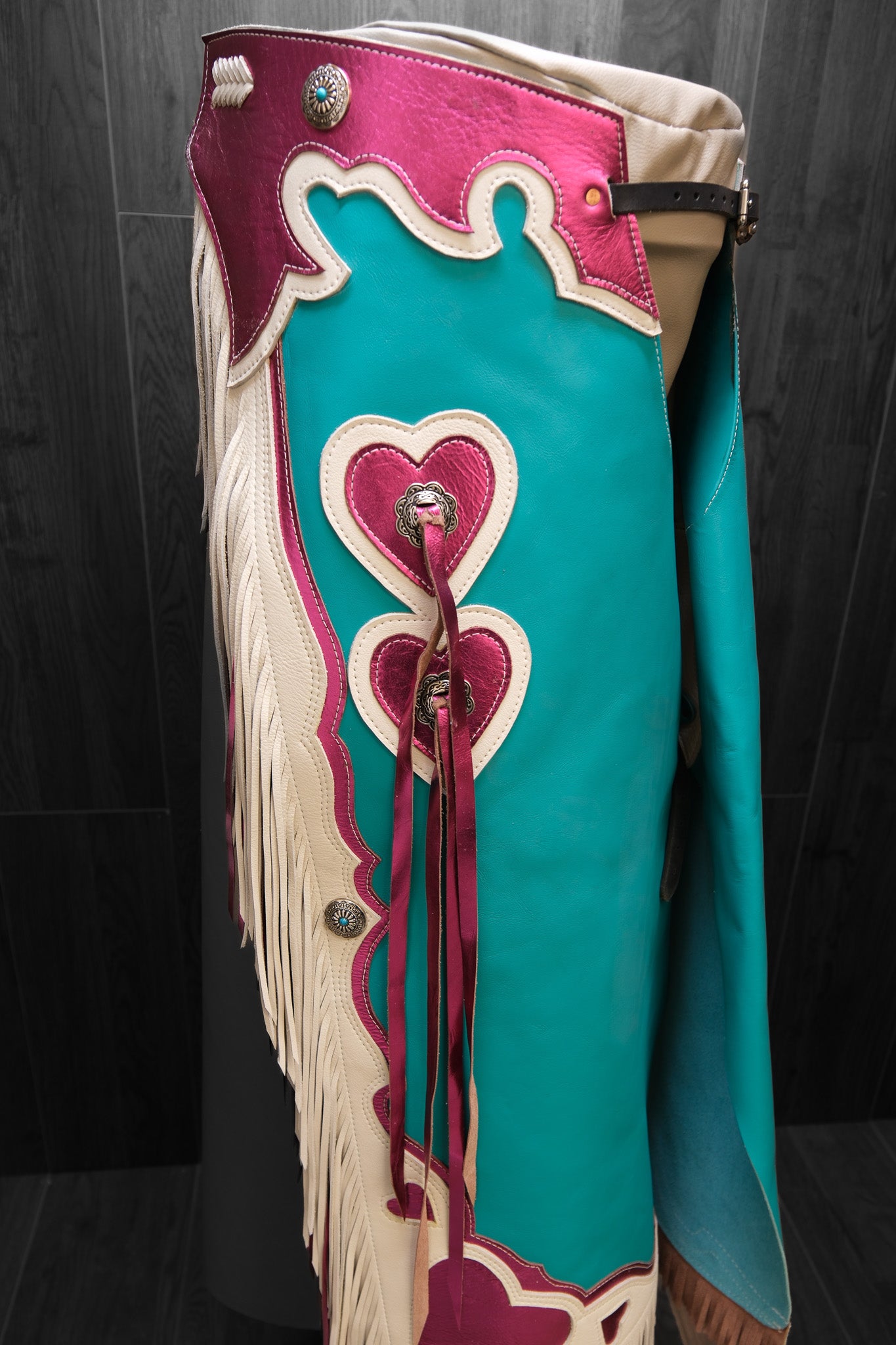 Leather Rodeo Chaps, custom