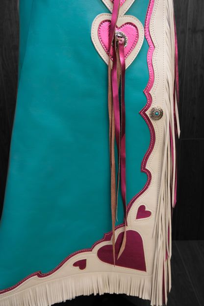 Leather Rodeo Chaps, custom