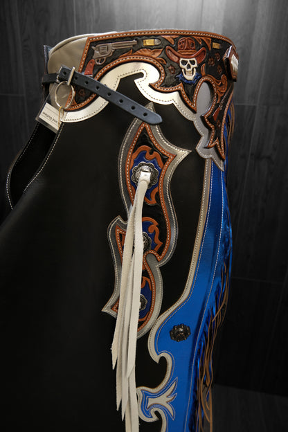 Leather Rodeo Chaps, custom