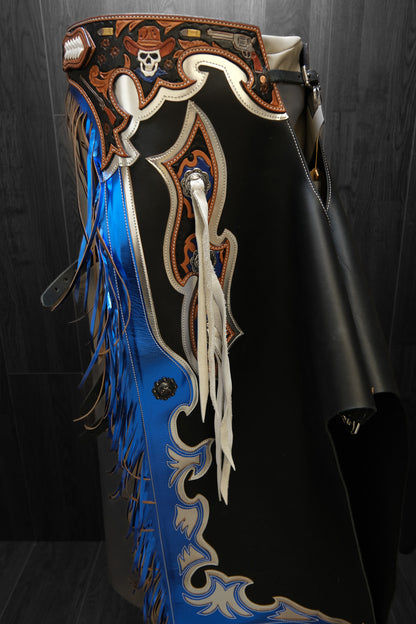 Leather Rodeo Chaps, custom