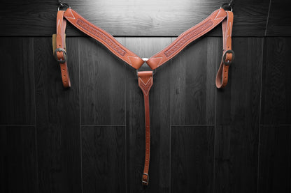 Breastcollar, Working, border tooled