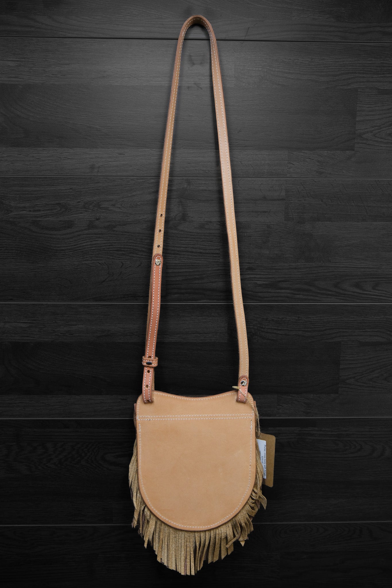 Purse, cross body with fringe