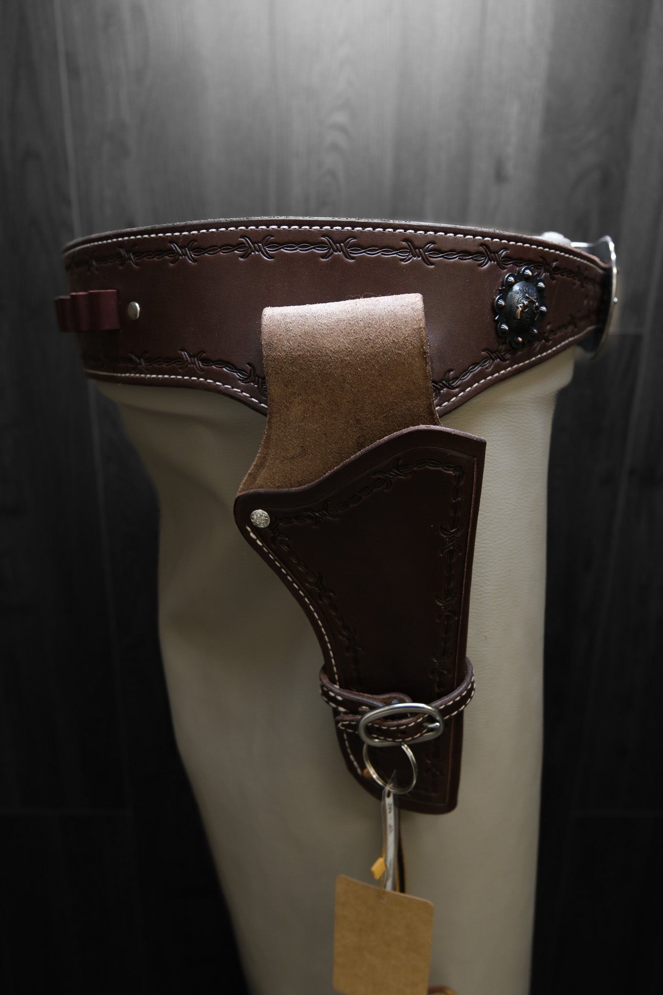 Gun Belt, Western, Border Tooling