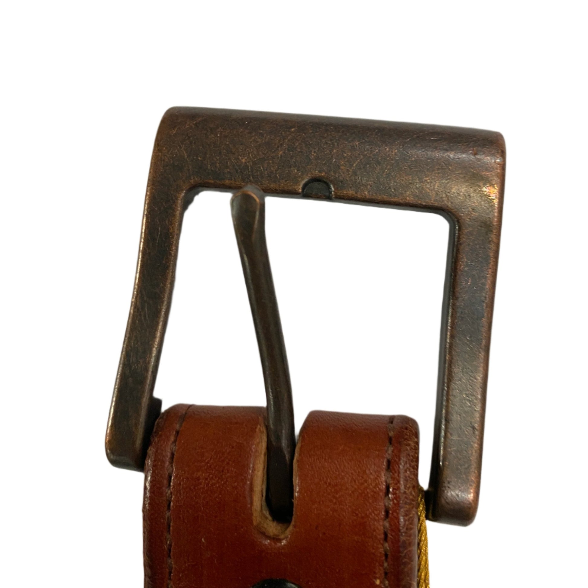 Bronze square buckle