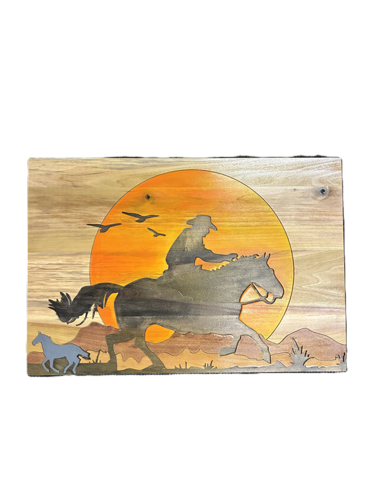 Rectangle Sign - Rider