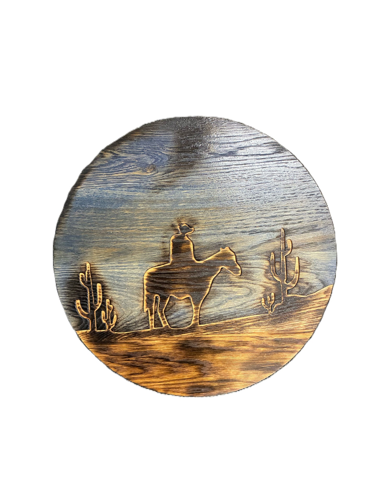 Round Sign - Cowboy