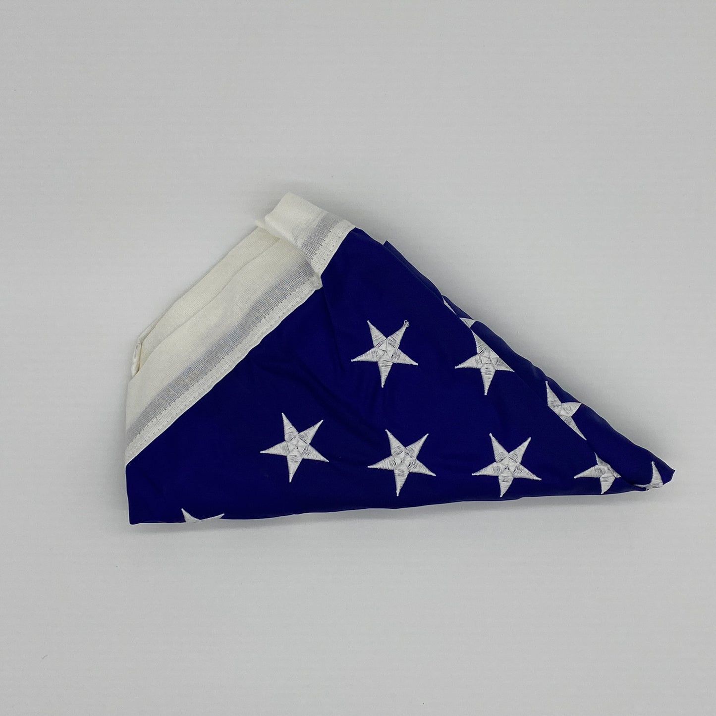 American Flag, made with cotton bunting material, for indoor use